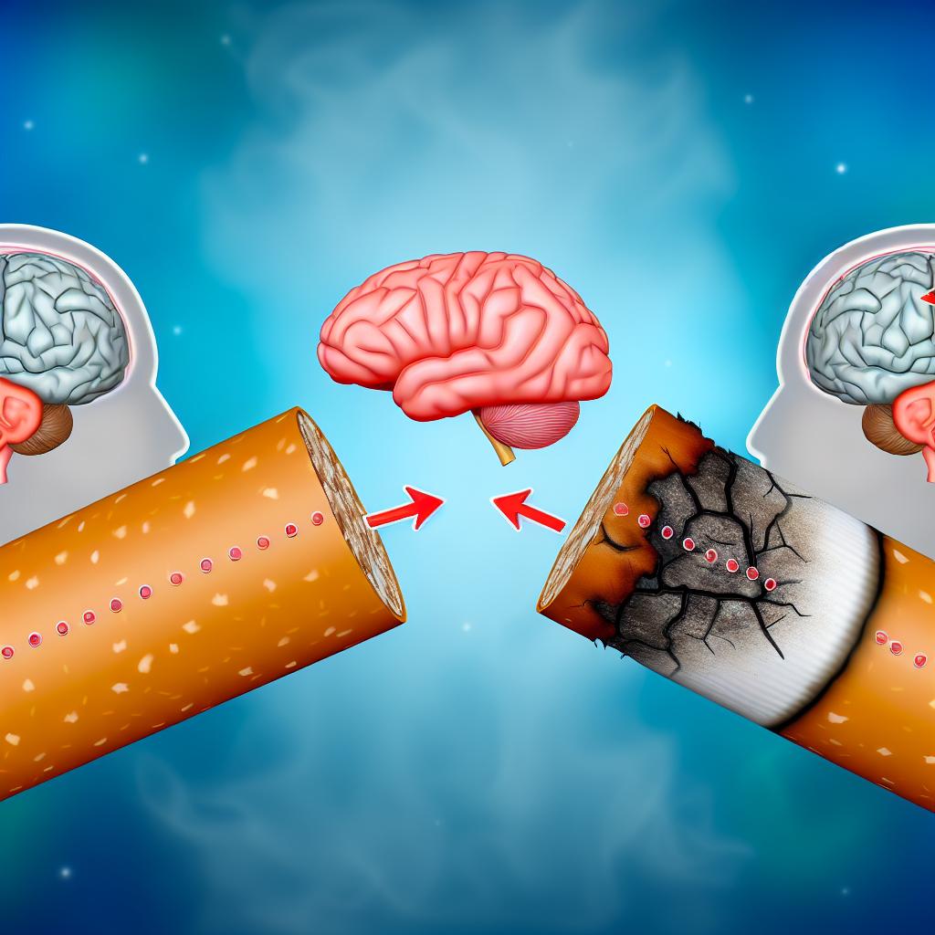 The connection between smoking and strokes.