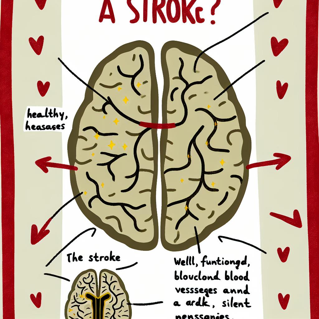 What is a stroke, and how does it occur?